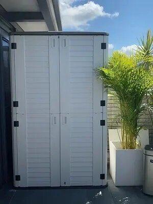 Пластиковый шкаф Smart с полками, фото №2474191509