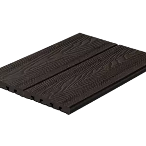 Многофункциональный профиль из ДПК 3D WOOD BRUSHING 22х150х2900 мм, тёмно-коричневый