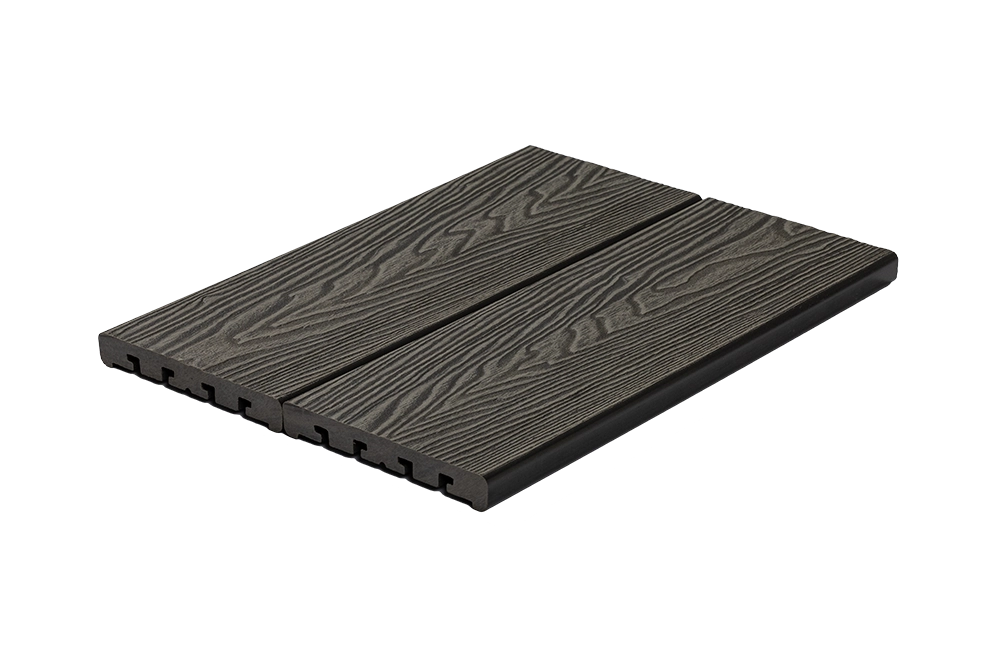 Многофункциональный профиль из ДПК 3D WOOD BRUSHING 22х150х2900 мм, серый
