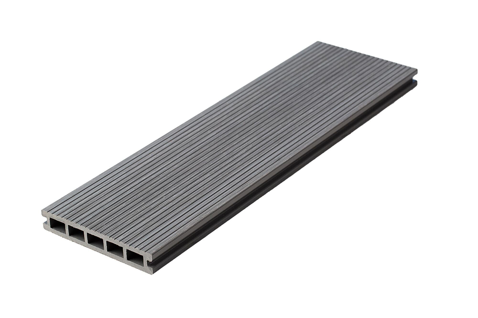 Террасная доска UnoDeck Ultra 3000х150×24 мм Серая — изображение 5