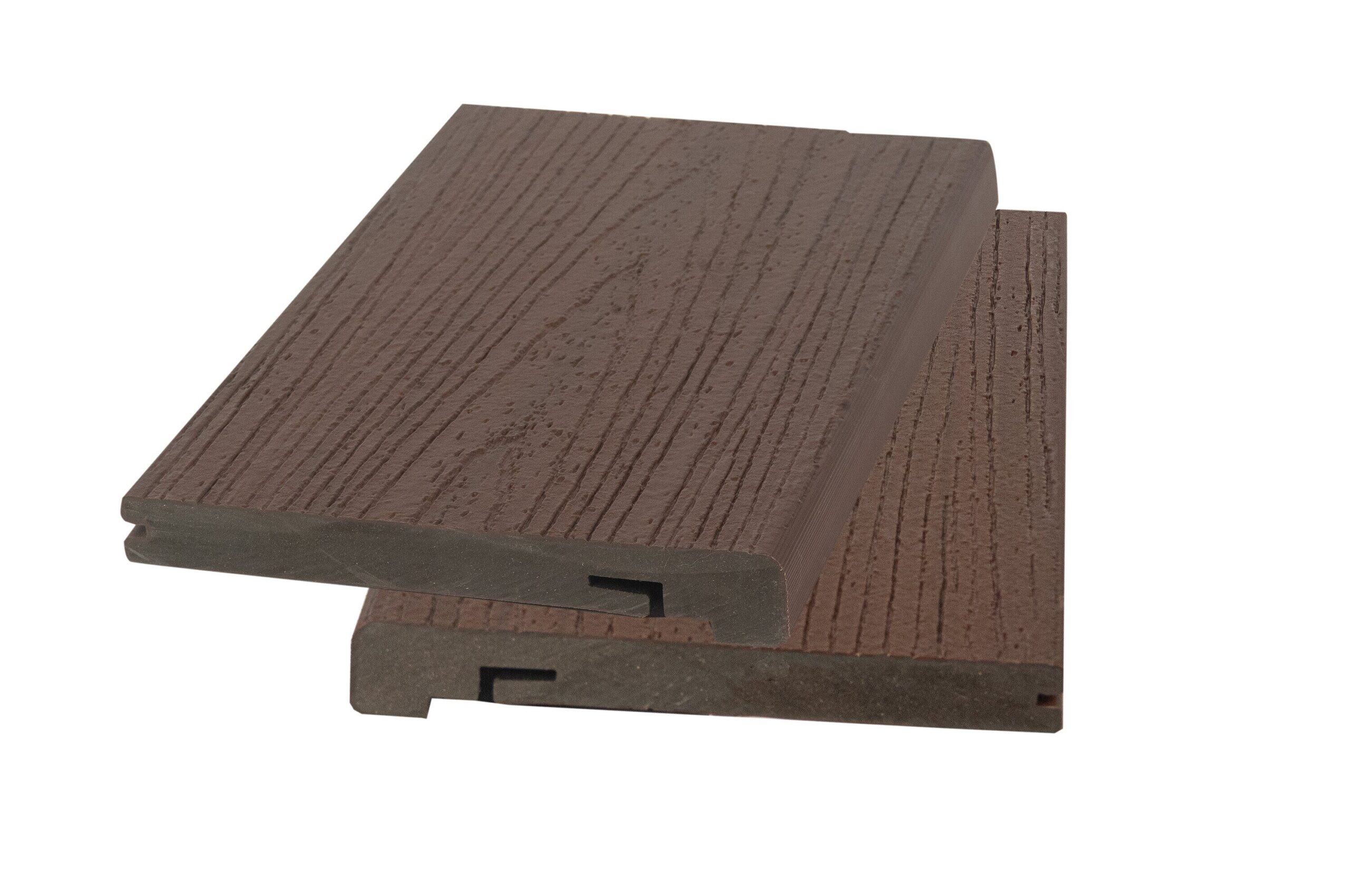 Ступень/обрамляющая доска МАССИВ CO-EXTRUSION 3D WOOD PREMIUM 20*176*3200 мм, шоколад