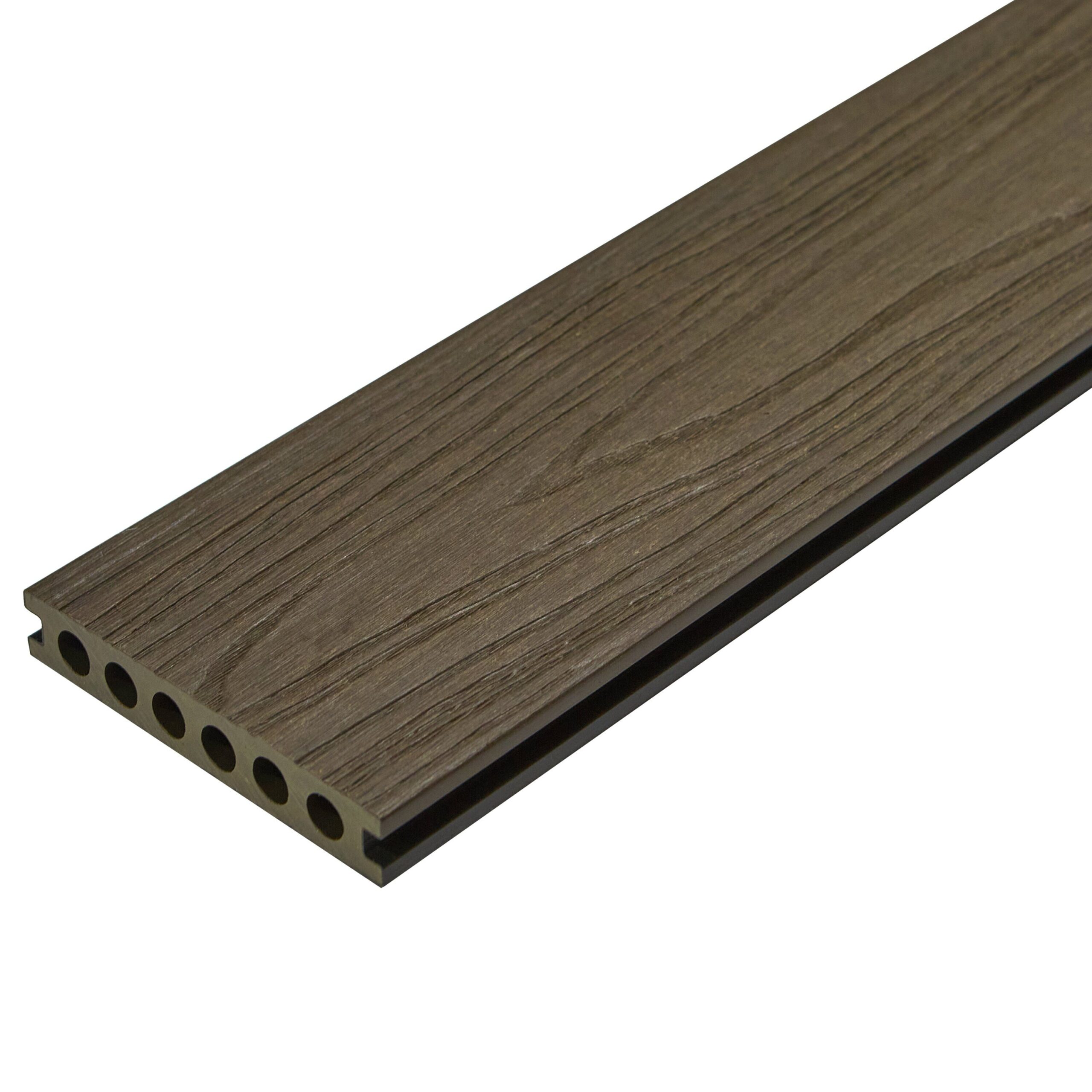 Террасная доска Reverse Walnut / Charcoal 3000х138х23 мм