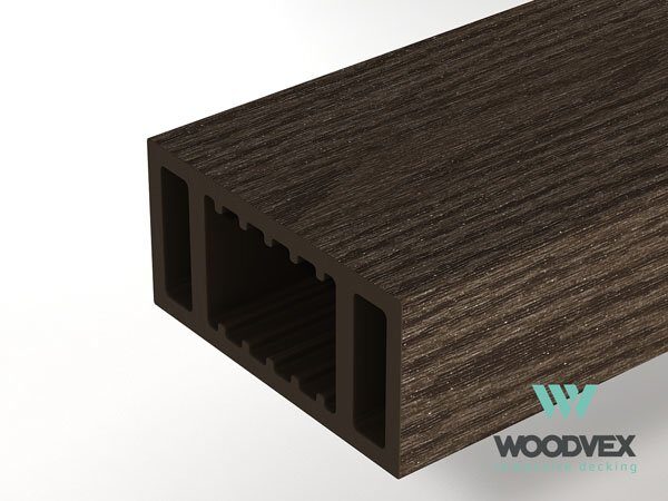 Перила нижние Woodvex Венге 3000х100х50 мм