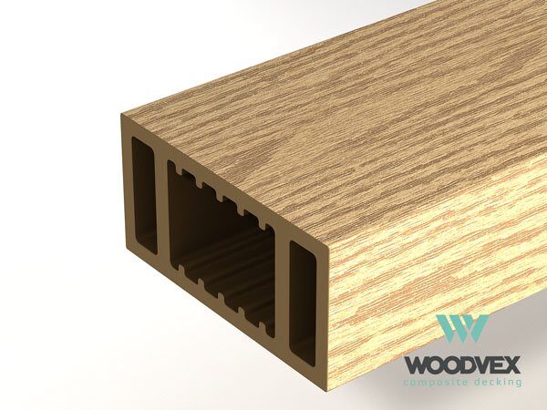 Перила нижние Woodvex Вуд 3000х100х50 мм