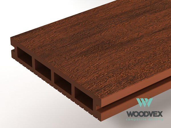 ДОСКА композитная 3000х150х25 Expert Colorite Палисандр Old Style