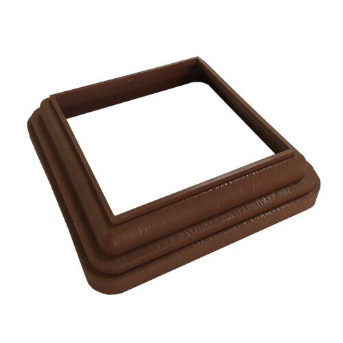 КРЫШКА нижняя Select 140х140 Mahogany co-extrusion