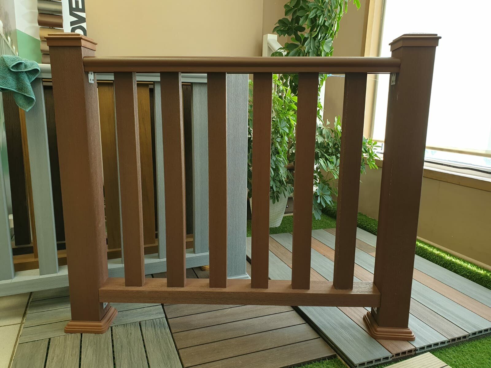 КРЫШКА нижняя Select 140х140 Mahogany co-extrusion — изображение 2