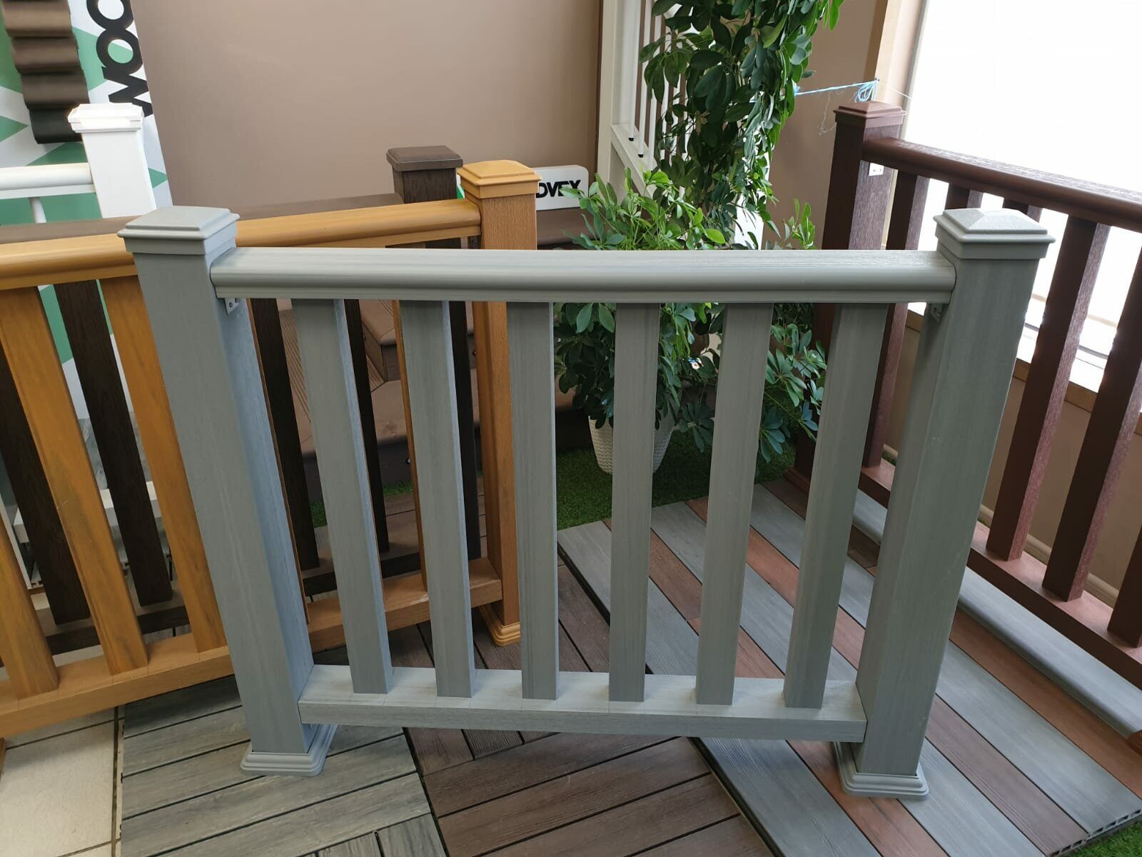 ПЕРИЛА нижние Select 3000х95х50 Gray co-extrusion — изображение 2