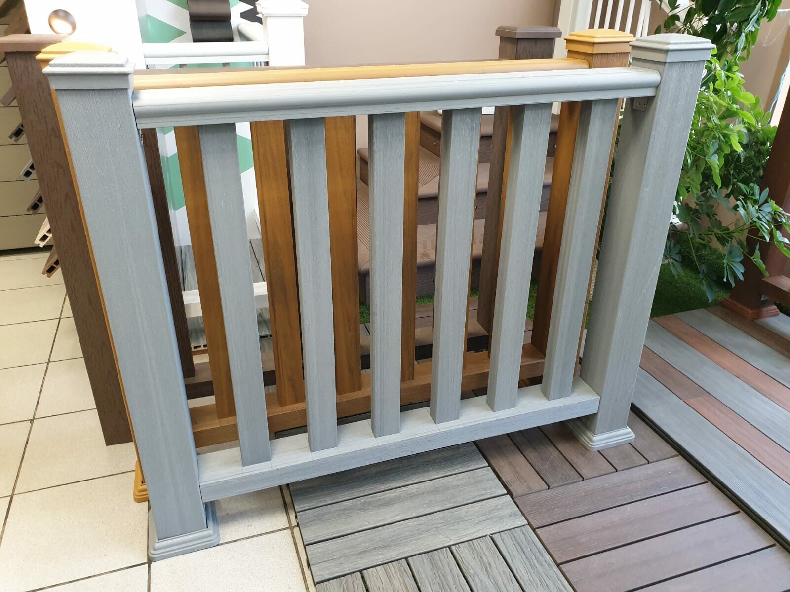 Столб Select 3000x100х100 Gray co-extrusion — изображение 2