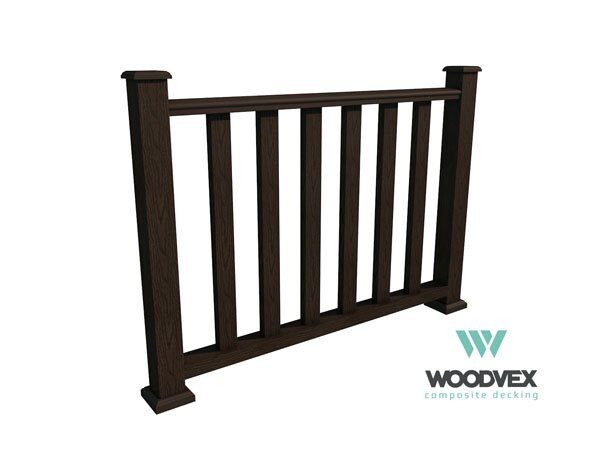 Столб Woodvex Венге 3000х100х100 мм — изображение 3