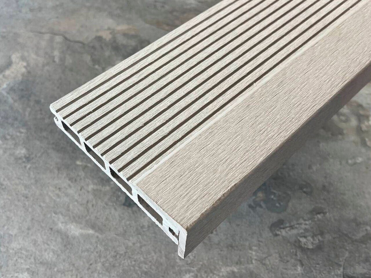 Террасная доска EasyDecking Wood-X 146х23х4010 Бежевый — изображение 4