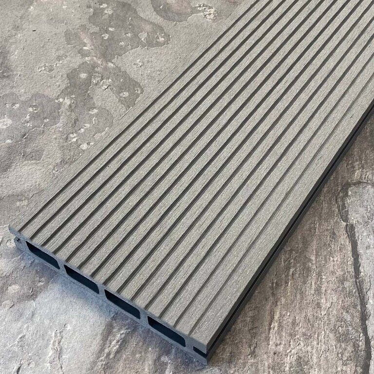 Террасная доска EasyDecking Wood-X 146х23х4010 Серый — изображение 3