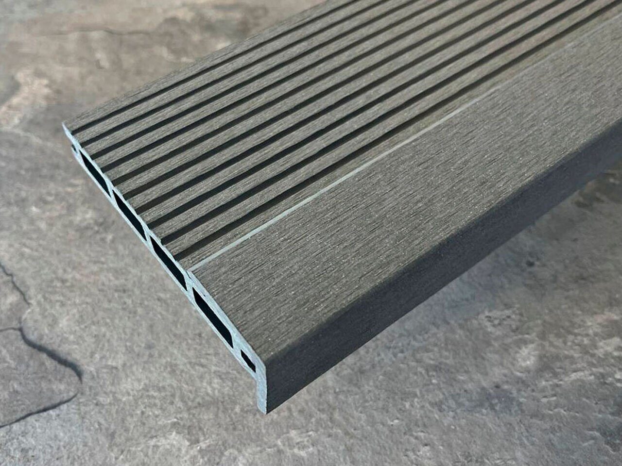 Террасная доска EasyDecking Wood-X 146х23х4010 Серый — изображение 9